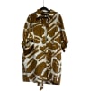 Abstract Shirt Dress