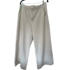 Wide Leg Denim Tailored Pants