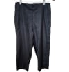 Black Cropped Linen Pants