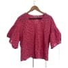 Cotton Broderie Eyelet Top