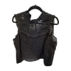 Sheer Stripe Cold Shoulder Top