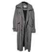 Houndstooth Trench Coat