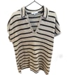 D-Luxe Striped Knit Polo