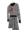 Zebra Knit Dress