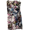Strapless Floral Dress