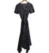 Striped Wrap Dress