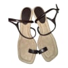 Toe Loop Heeled Sandals
