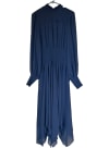 Shirred Midi Dress