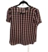 Geometric Print Blouse