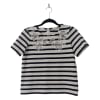 Striped Lace Top