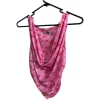 Cherry Print Cowl Neck Top