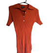 Ribbed Polo Shirt
