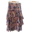 Floral Ruffle Skirt