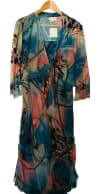 Abstract Print Dress