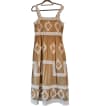 Lace embroidered dress