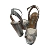 Metallic Platform Sandals — photo 1 of 1