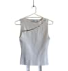 Ribbed Button Top