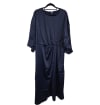 Satin Draped Dress