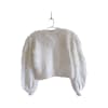 Faux Fur Trim Knit Jumper