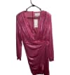 Metallic Pleated Dress