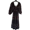 Embroidered Tiered Dress