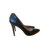 Croc Embossed Pumps