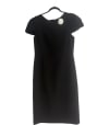Black Dress with Flower