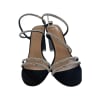 Strappy Rhinestone Heels