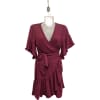 Ruffle Wrap Dress