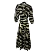 Zebra Print Maxi Dress