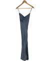 Cowl Neck Satin Dress
