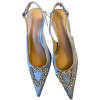 Satin Slingback Heels