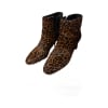 Leopard Print Ankle Boots