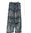 Upcycled Patchwork Denim Jeans