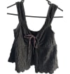 Tie Front Crop Top