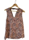 Printed Silk Top
