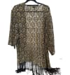 Lace Fringe Kimono