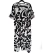 Abstract Print Dress
