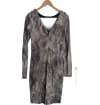 Lights Out Concrete Print Dress