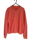 Orange Textured Bomber Jacket