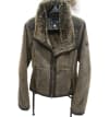 Faux Fur Collar Jacket