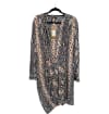 Snakeskin Print Mini Dress