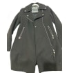 Asymmetrical Biker Coat