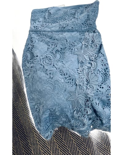 Strapless Lace Dress