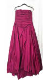 Violet bubble hem Gown