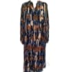 Abstract Maxi Dress
