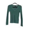 Ribbed V-neck Jumper