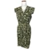 Palm Print Dress