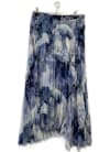 Floral Pleated Skirt