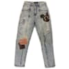 Patchwork Mickey Mouse Jeans